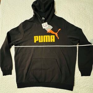 PUMA Black Hoodie for Men XXL